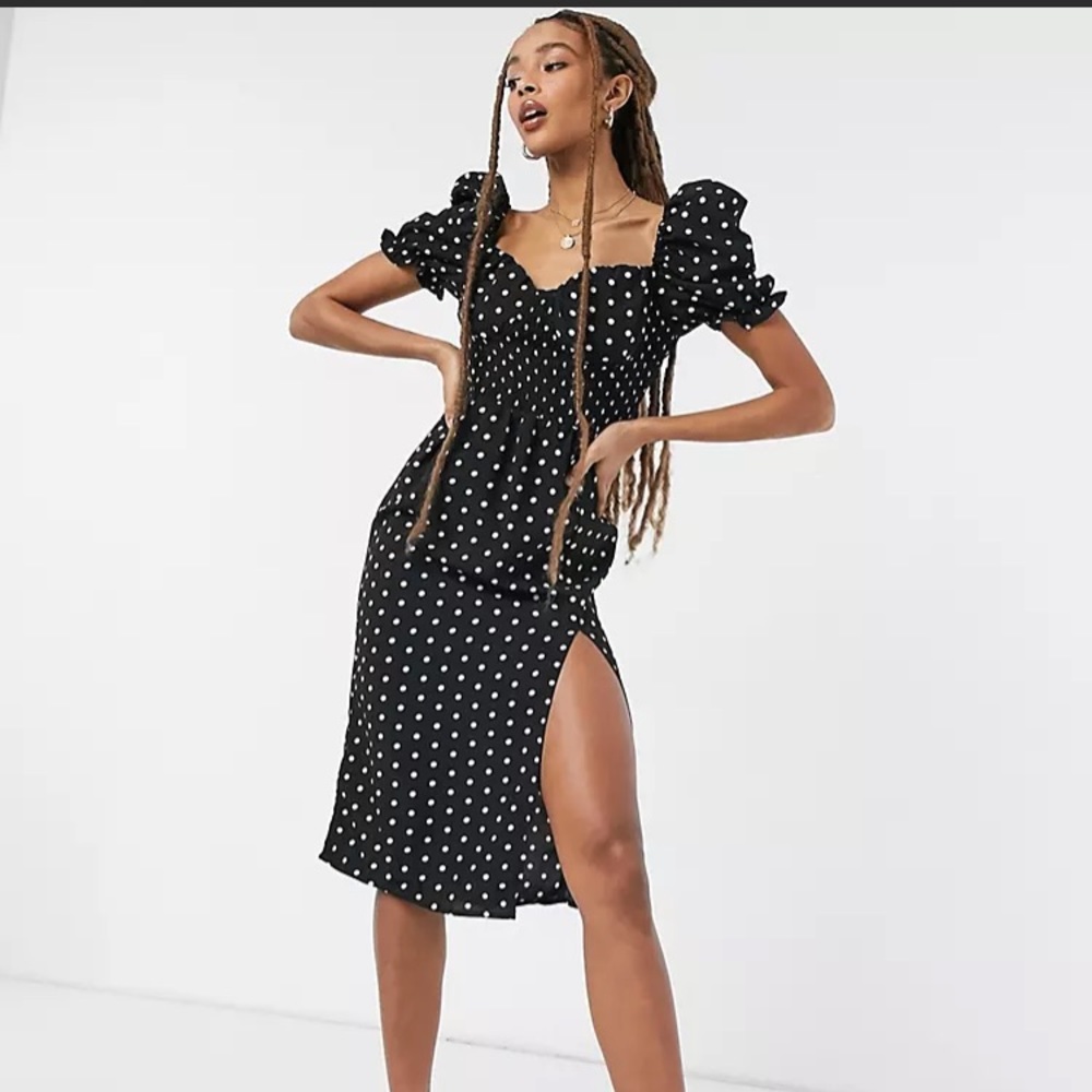 ASOS size 12 polka dot dress